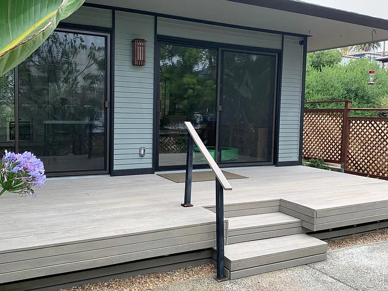 Next door is an open lot and the casita resides on a double lot & "street to street" lot so privacy abounds. It is rare to get this much land and privacy so close to downtown Dana point and the ocean.