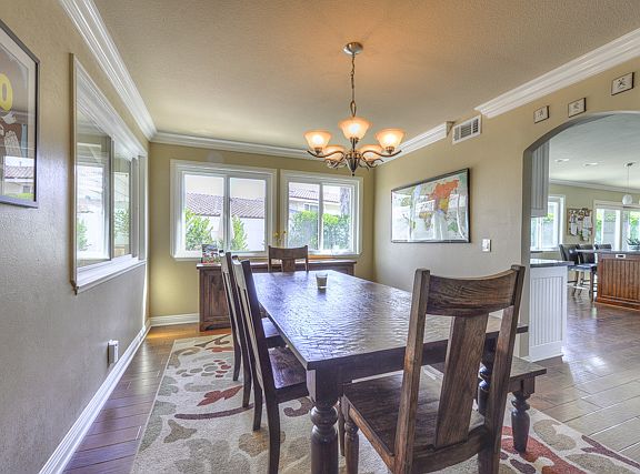 Natural Light In Dining Room