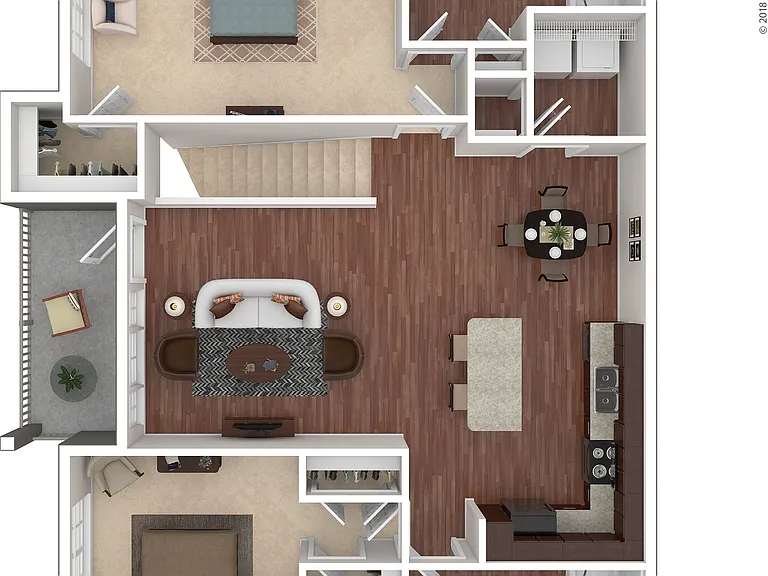 B4 3D Floor plan B4 3D Floor plan