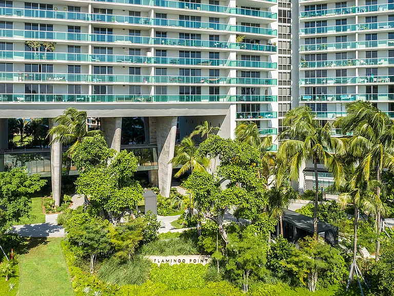 Well-manicured grounds throughout
