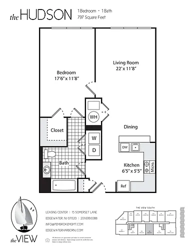 Floor plan HUDSON