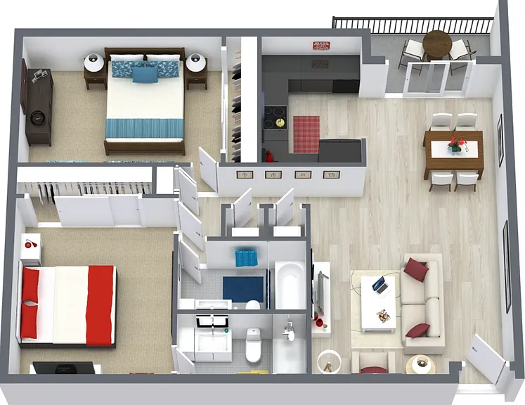 The Athens Floorplan Diagram