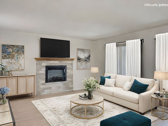 Living Room - Virtually Staged