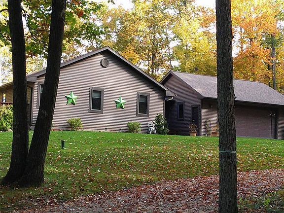 Front yard from driveway