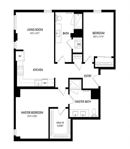 Floor plan B8
