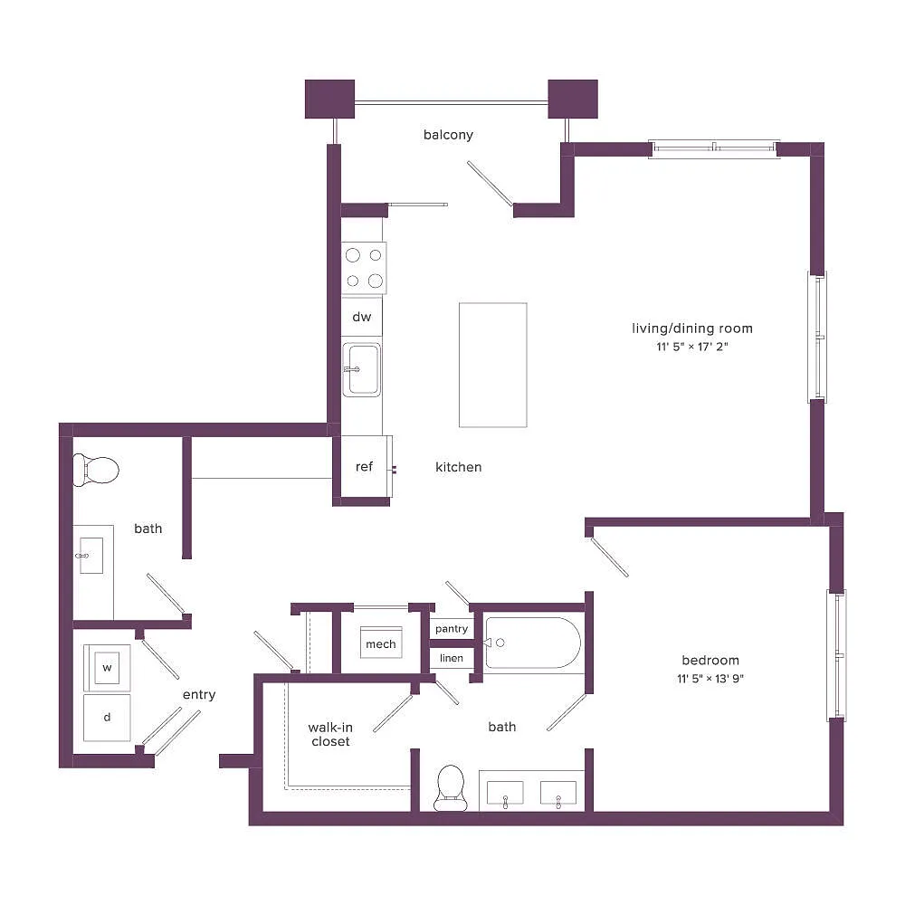 Floor plan A4