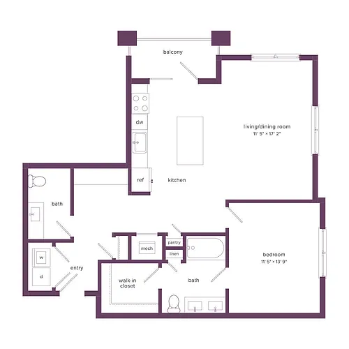 Floor plan A4