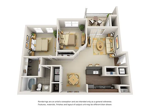 Floor plan The Chestnut