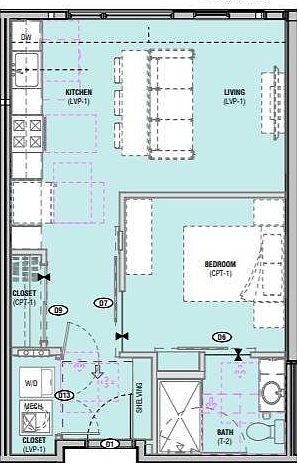 1 Bedroom 1 Bedroom