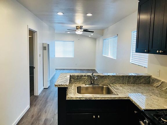 Kitchen and living room