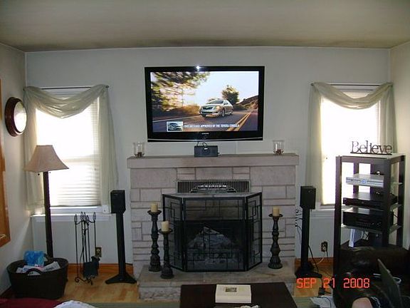 One of two living areas