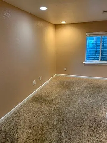 Basement bedroom (window well)