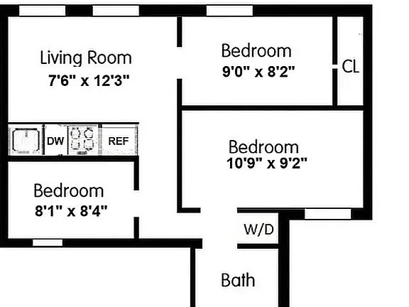 2nd image of 971 Columbus Ave #3A