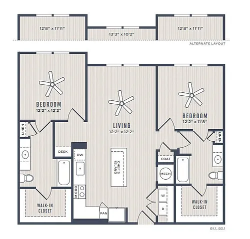 Floor plan B1 Large