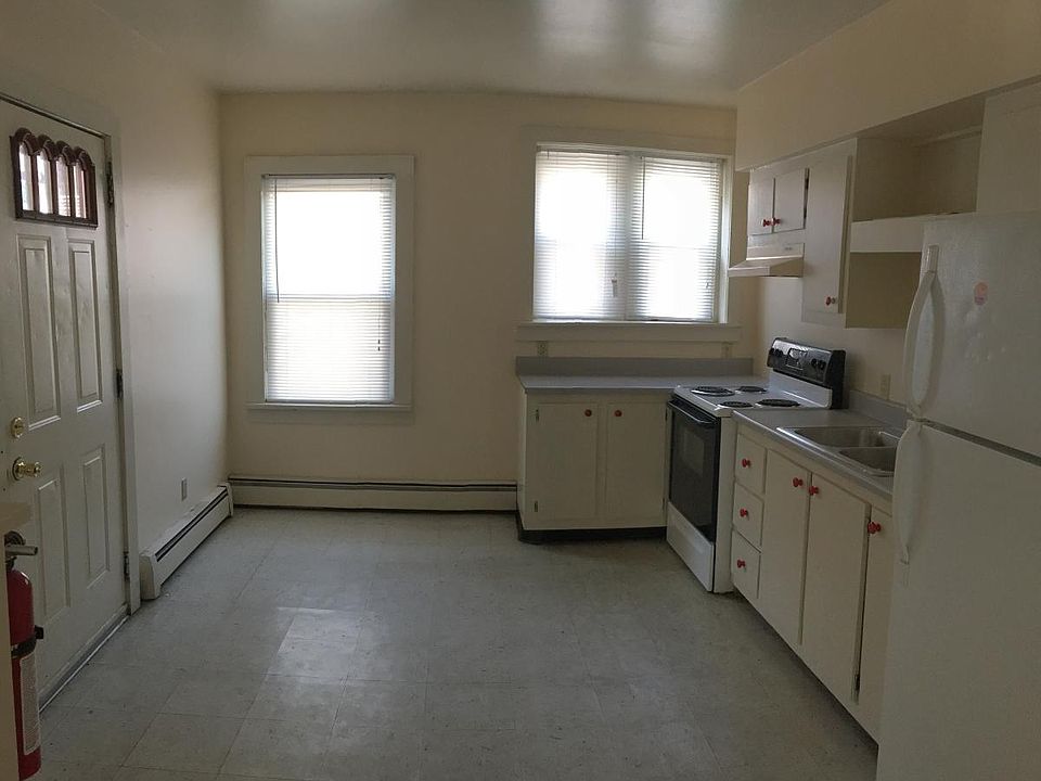 Kitchen includes stove and refrigerator. Can accommodate a small table.