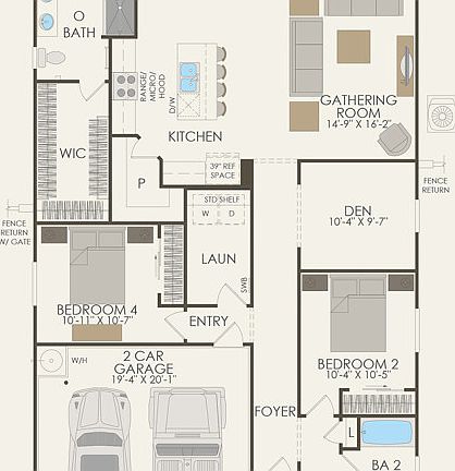 First Floor 4 br 2 ba