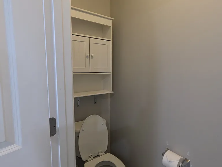private toilet in primary bathroom