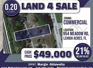 954 Meadow Rd LOT 0, Lehigh Acres, FL 33973