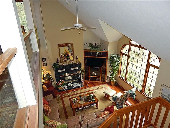 view from open stair