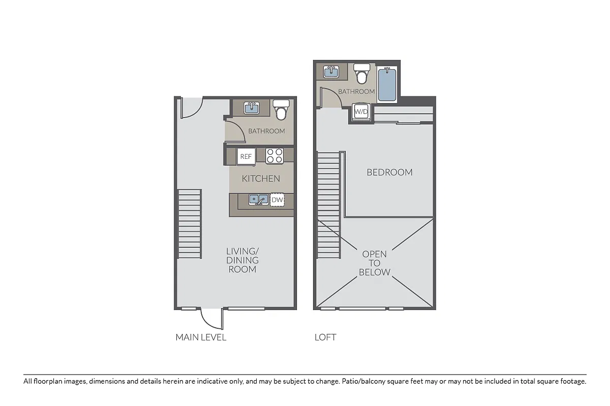 Floor plan Plan 1S Loft