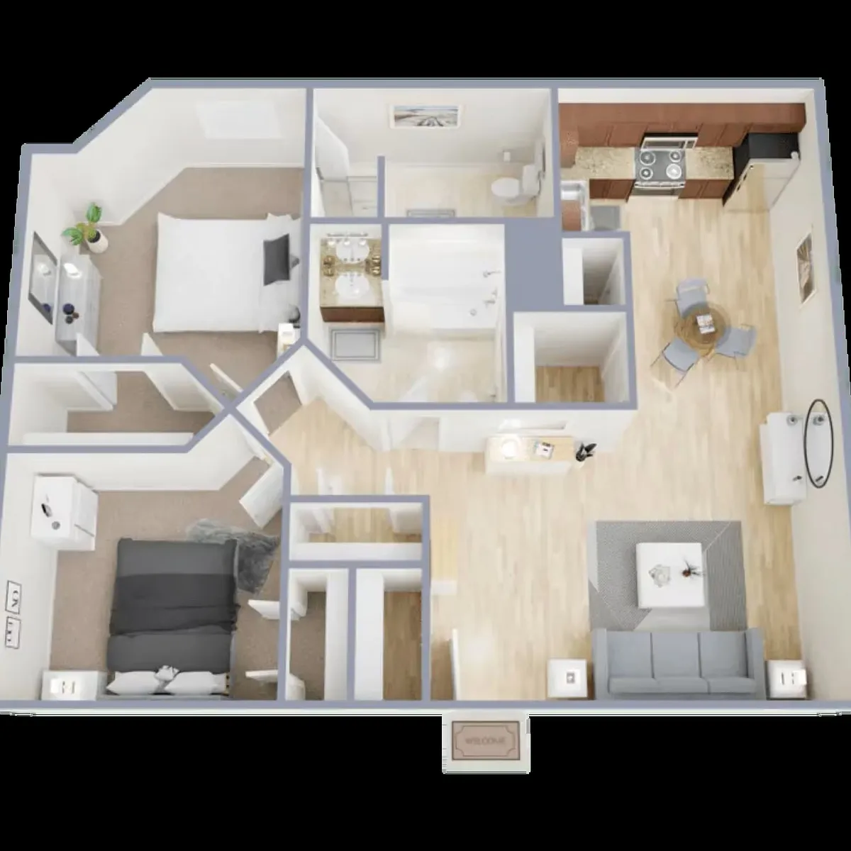 Floor plan Seabreeze