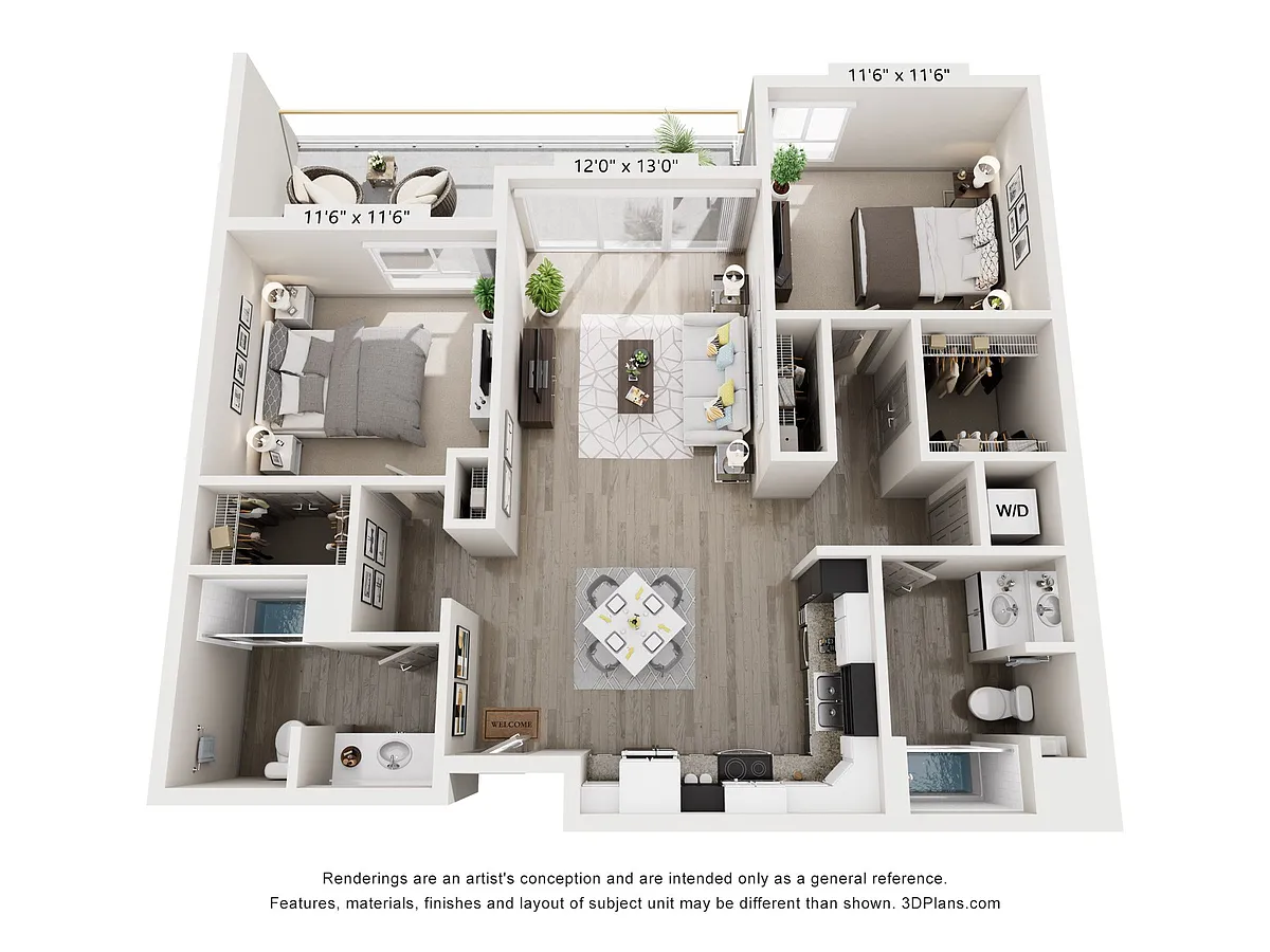 Floor plan B1