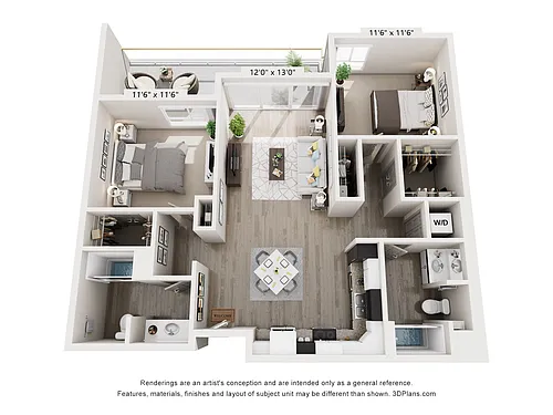 Floor plan B1