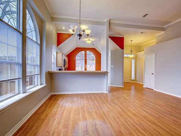Looking into the kitchen from living room.