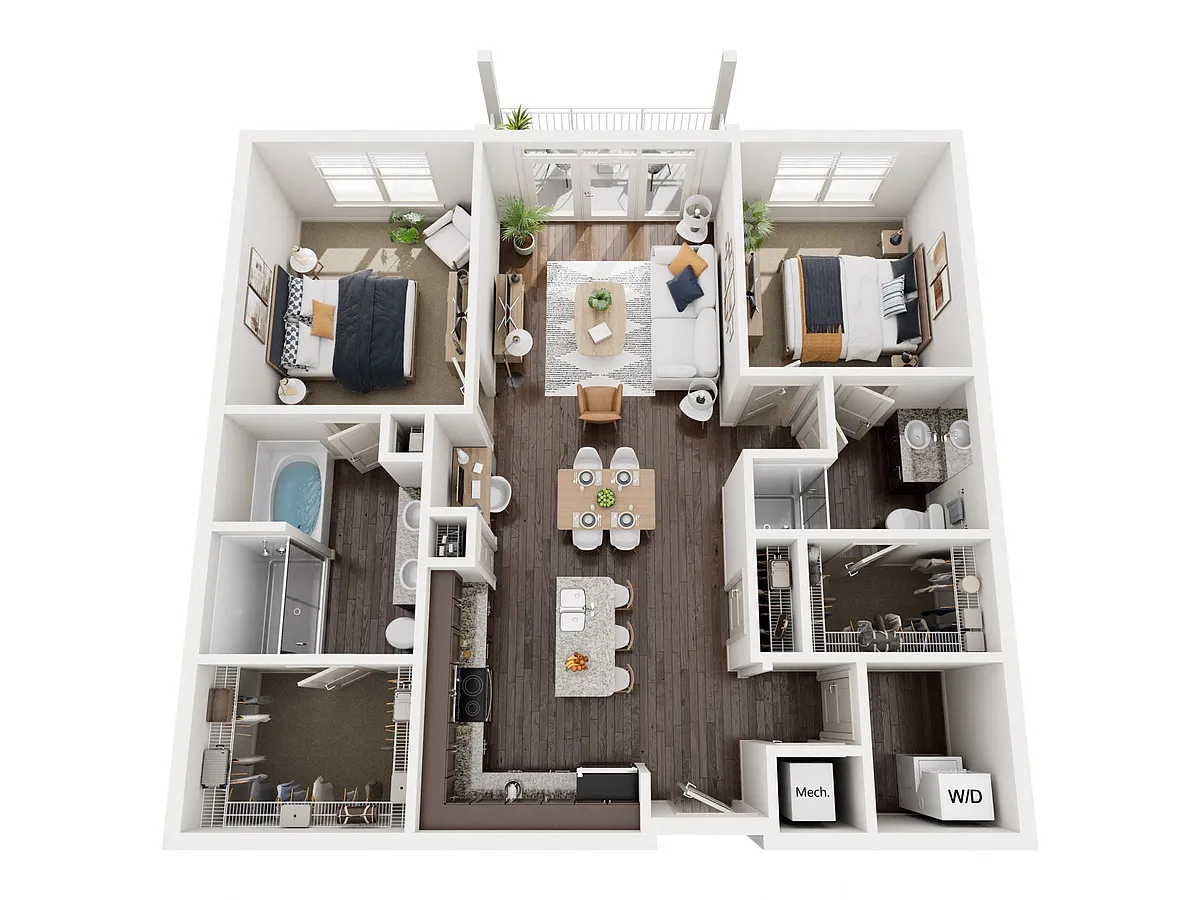 Floor plan B3