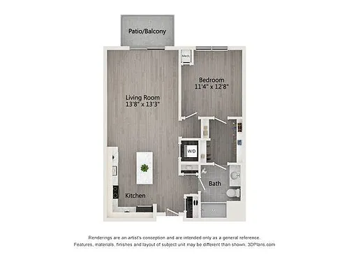 Floor plan The 312 (A1)
