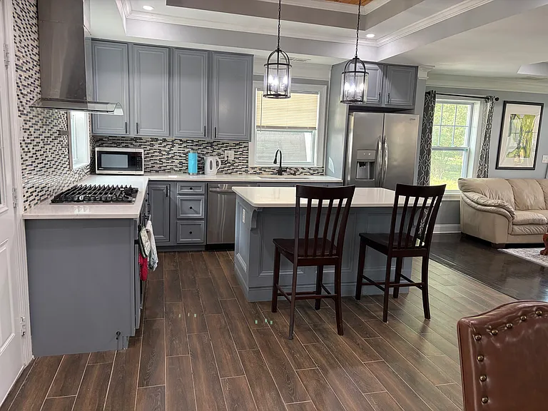 Great Kitchen Area For Cooking, Gathering.