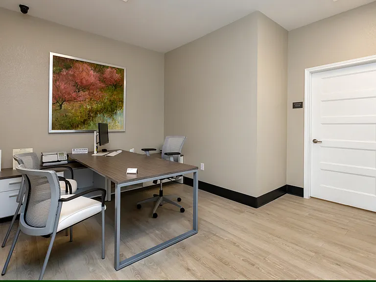Property leasing center office