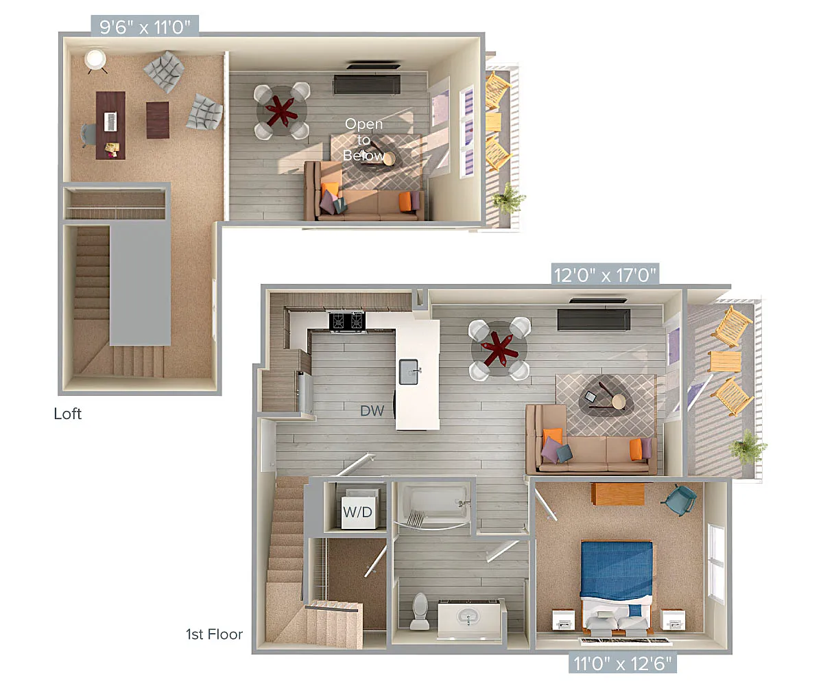 Floor plan A5L-884
