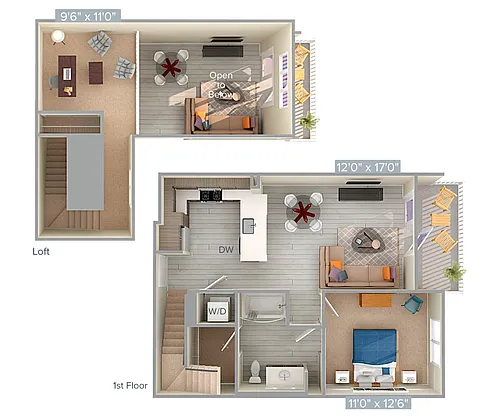 Floor plan A5L-884