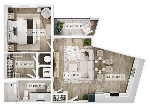 Floor plan The Tinsmith