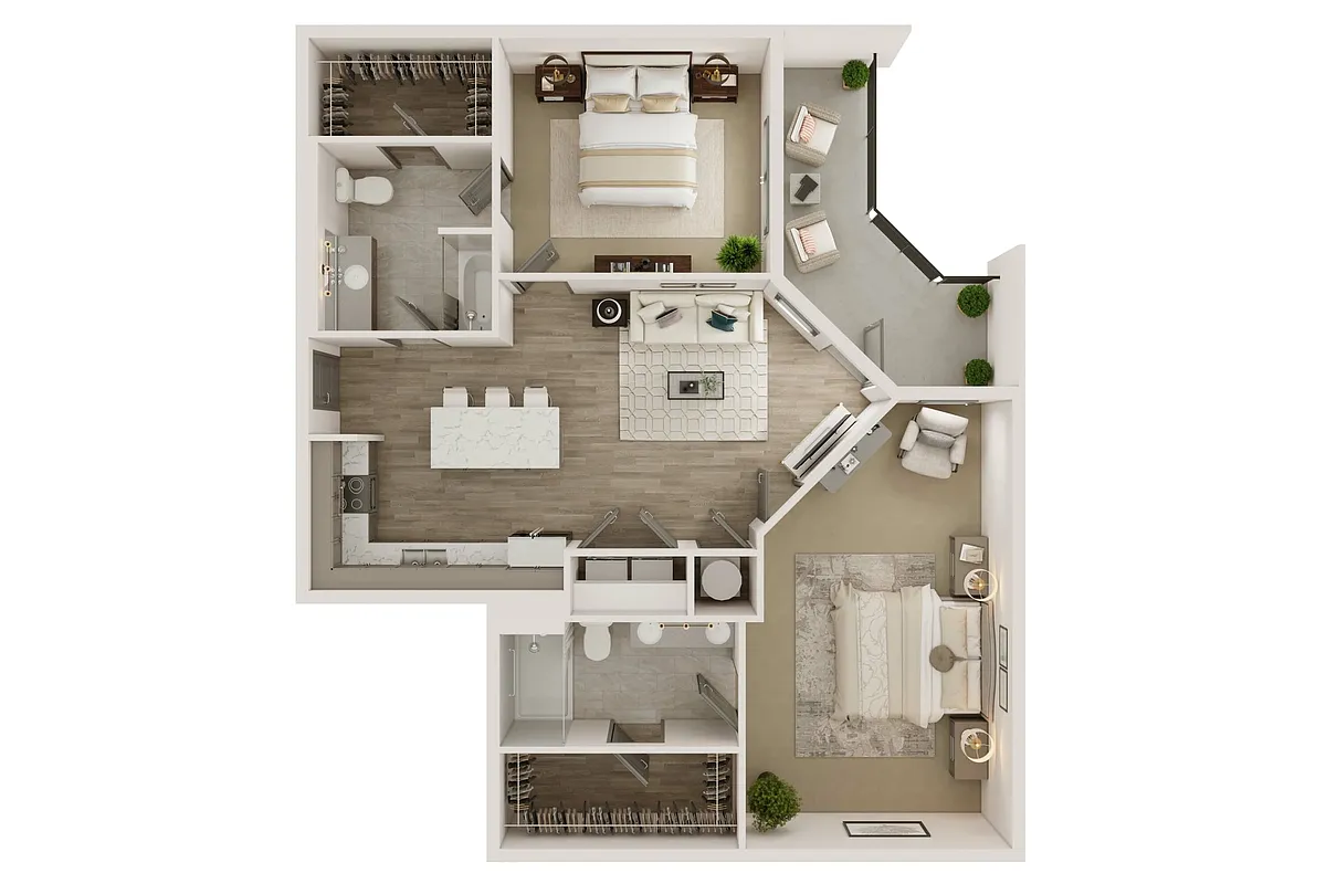Floor plan B3