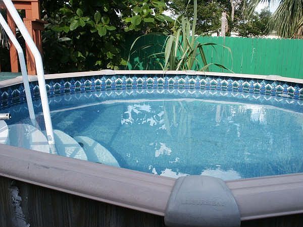 Backyard pool