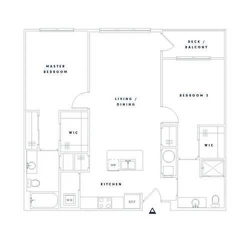 Floor plan Iberville