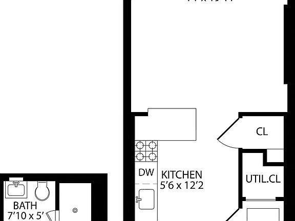 2nd image of 219 W 70th St APT 1