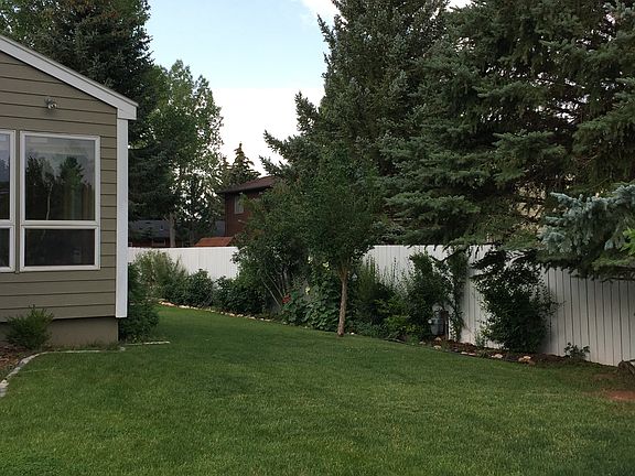 Backyard viewed from North