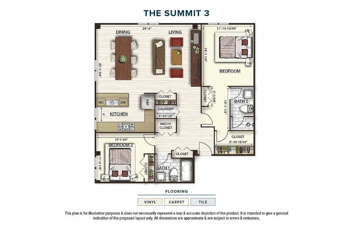 Floor plan The Summit 3