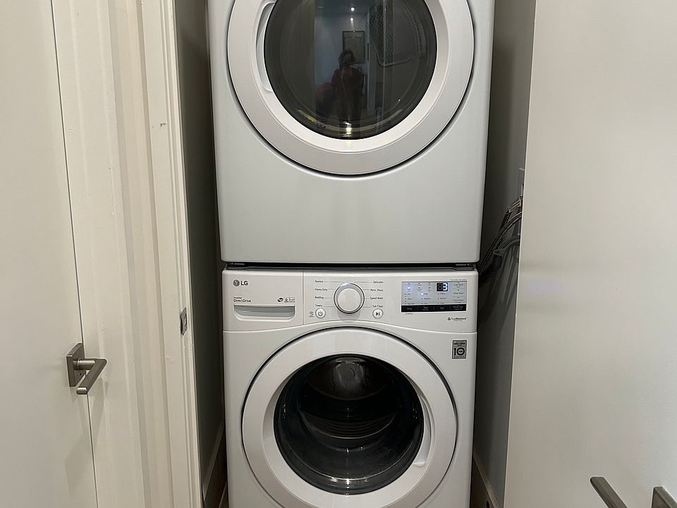 LG washer and dryer.