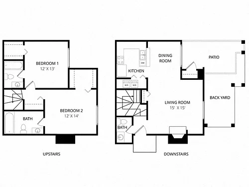 Floor plan Townhome