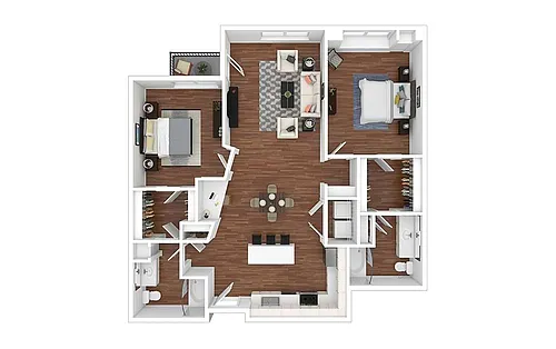 Floor plan Sage - Renovated