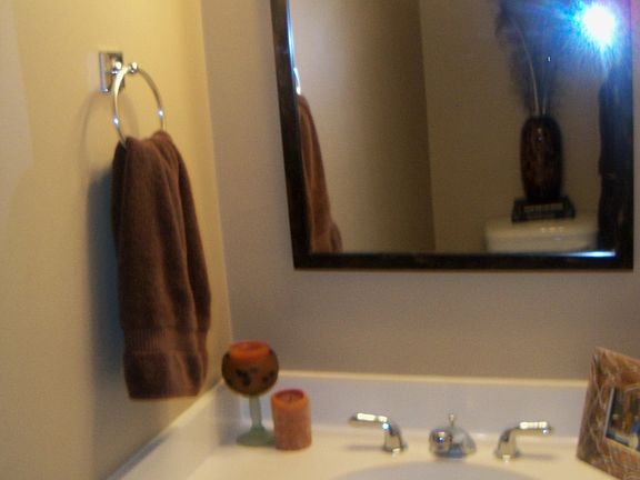 Downstairs half bath