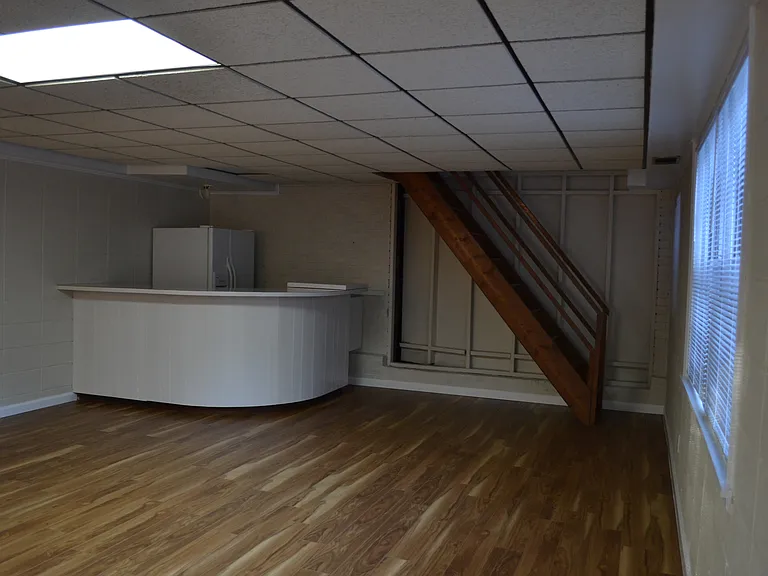 Lower Level Den Bar and Refrigrator