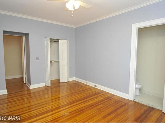 Master Bedroom/Bedroom 1 (looking towards hallway and entrance area of bathroom 1)