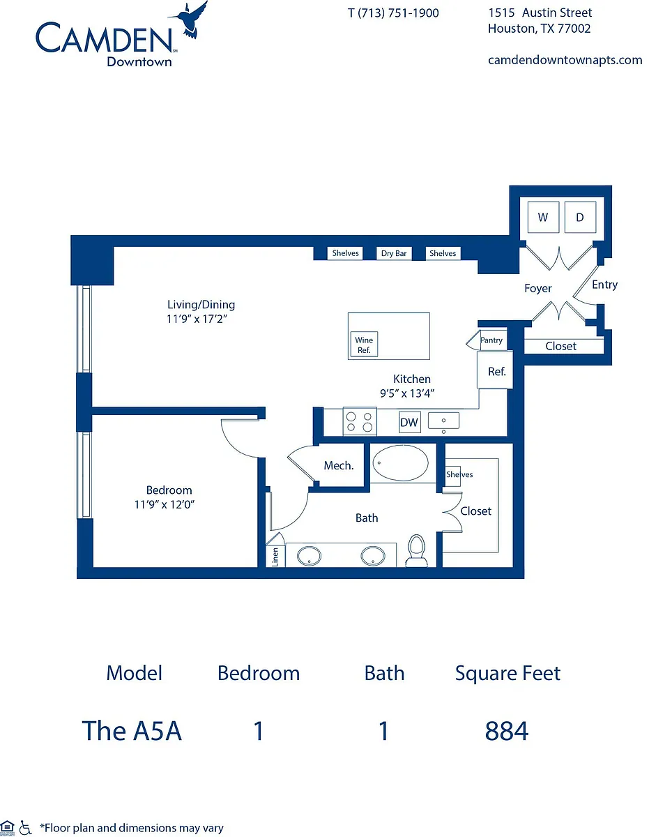 Floor plan The A5