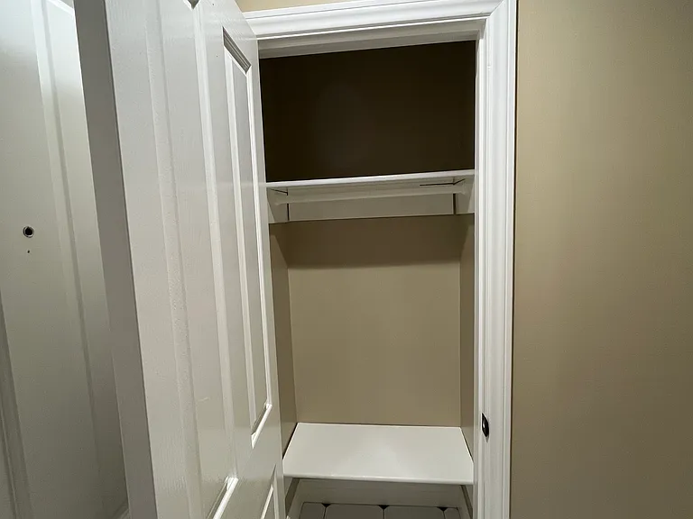 Entryway coat closet