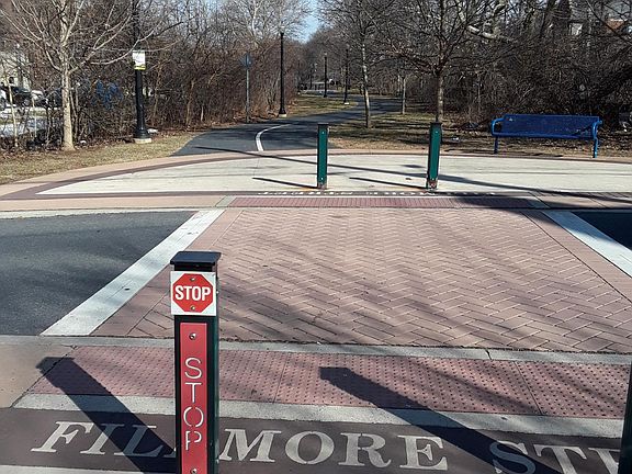 Greenway looking east